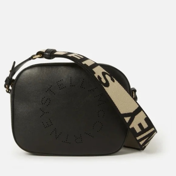 Stella McCartney Black Camera Crossbody Bag - Picture 2 of 6